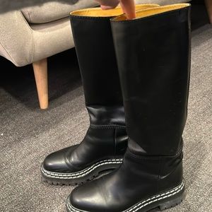 Proenza Schouler Knee High Lug Sole Boot